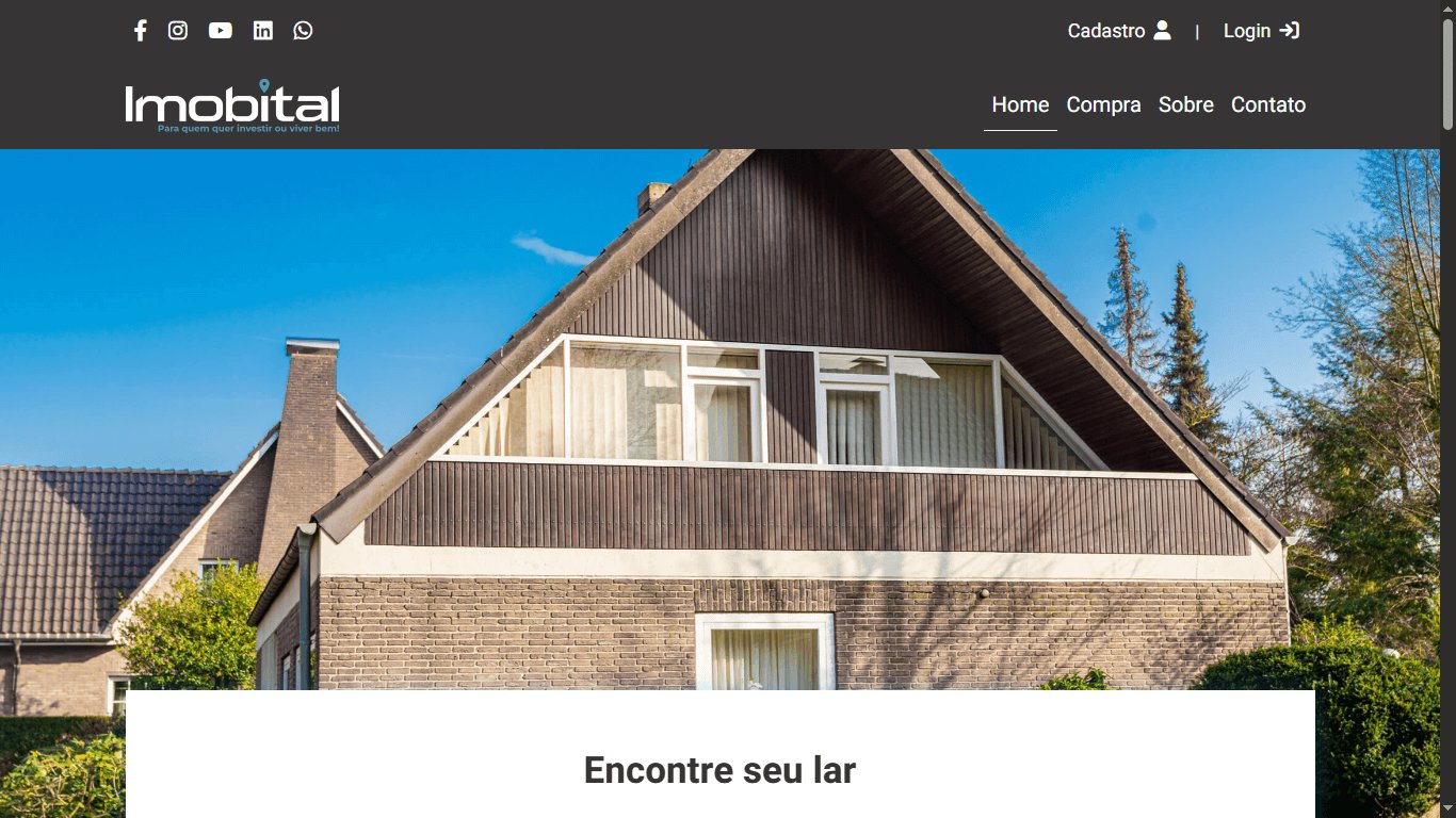 Screenshot do site imobital.com.br